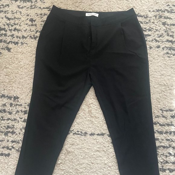 Everlane - The Slim Wool Pant - Black - SZ 12 - Picture 2 of 5